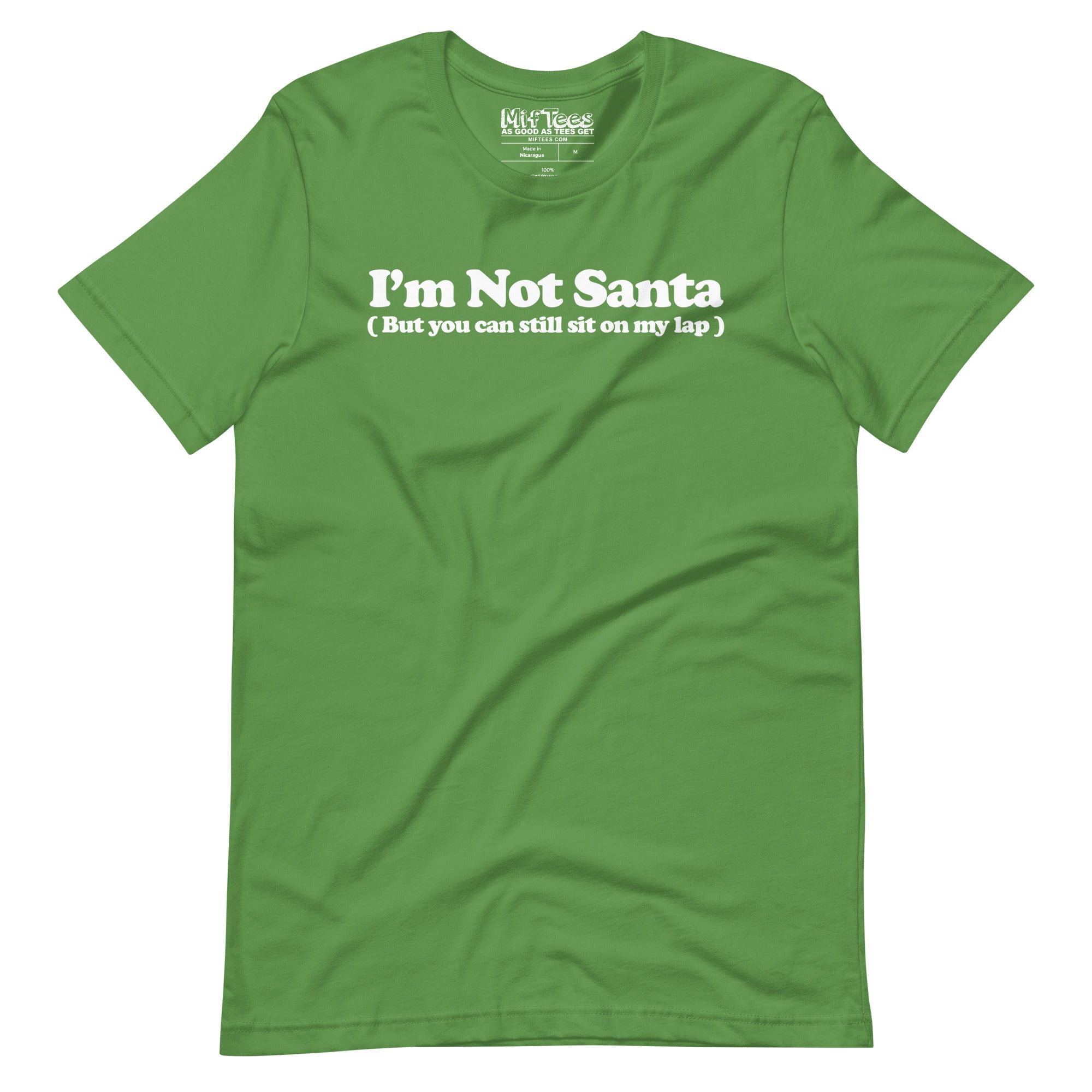 I'm not Santa but you can still sit on my lap t-shirt