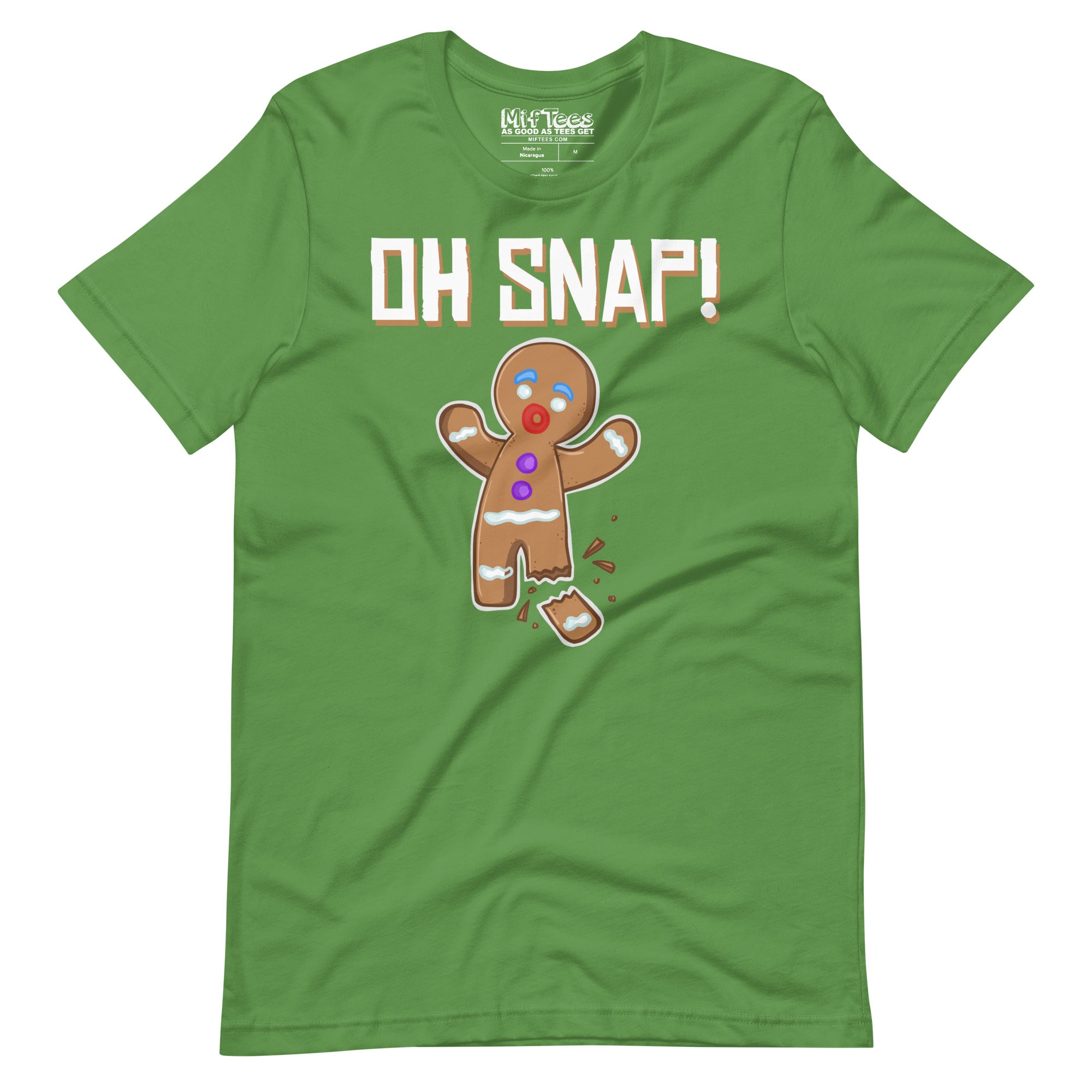 Oh Snap! Gingerbread Man t-shirt