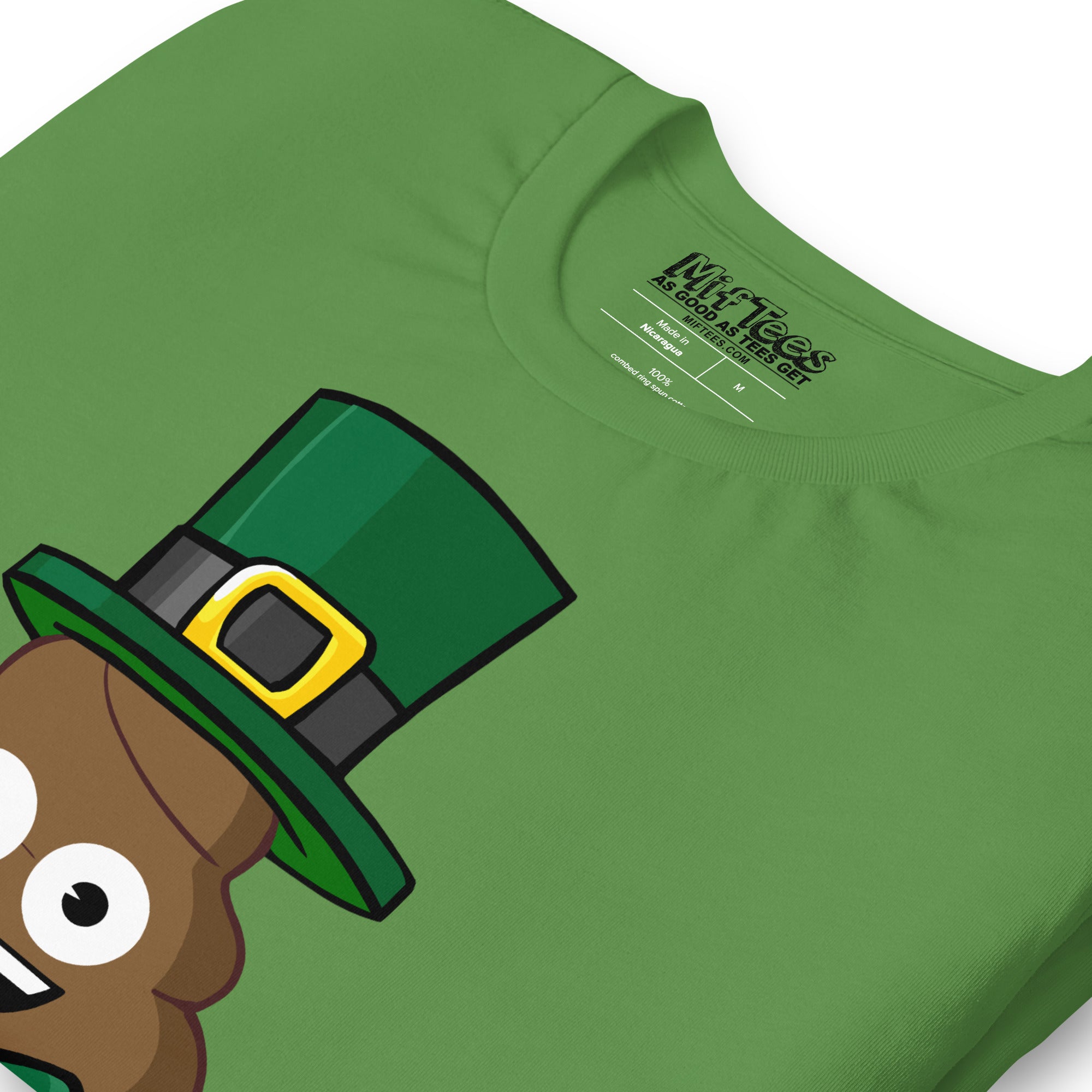 St Patrick's Day Poop funny St patricks day poop emoji T-Shirt