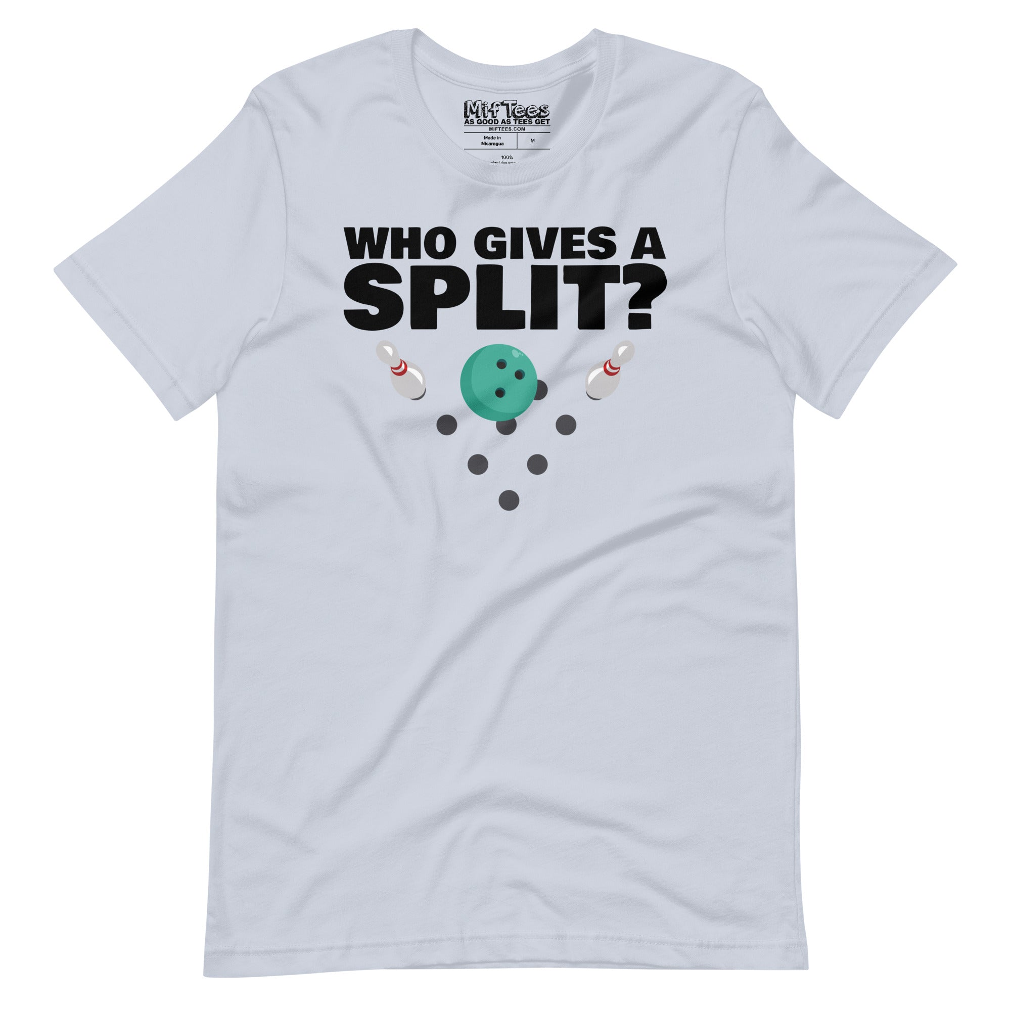 Who gives a Split Bowling t-shirt