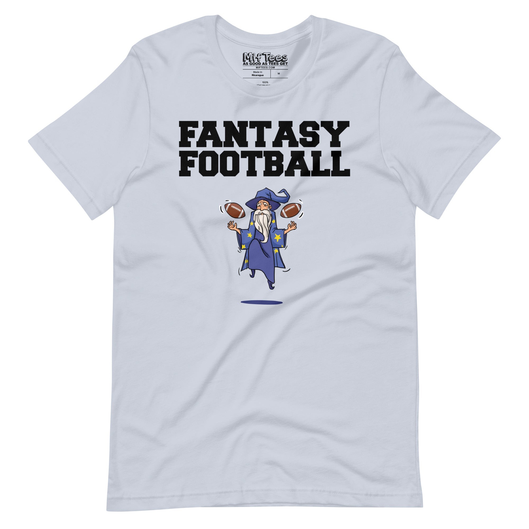 floating Wizard Fantasy Football t-shirt