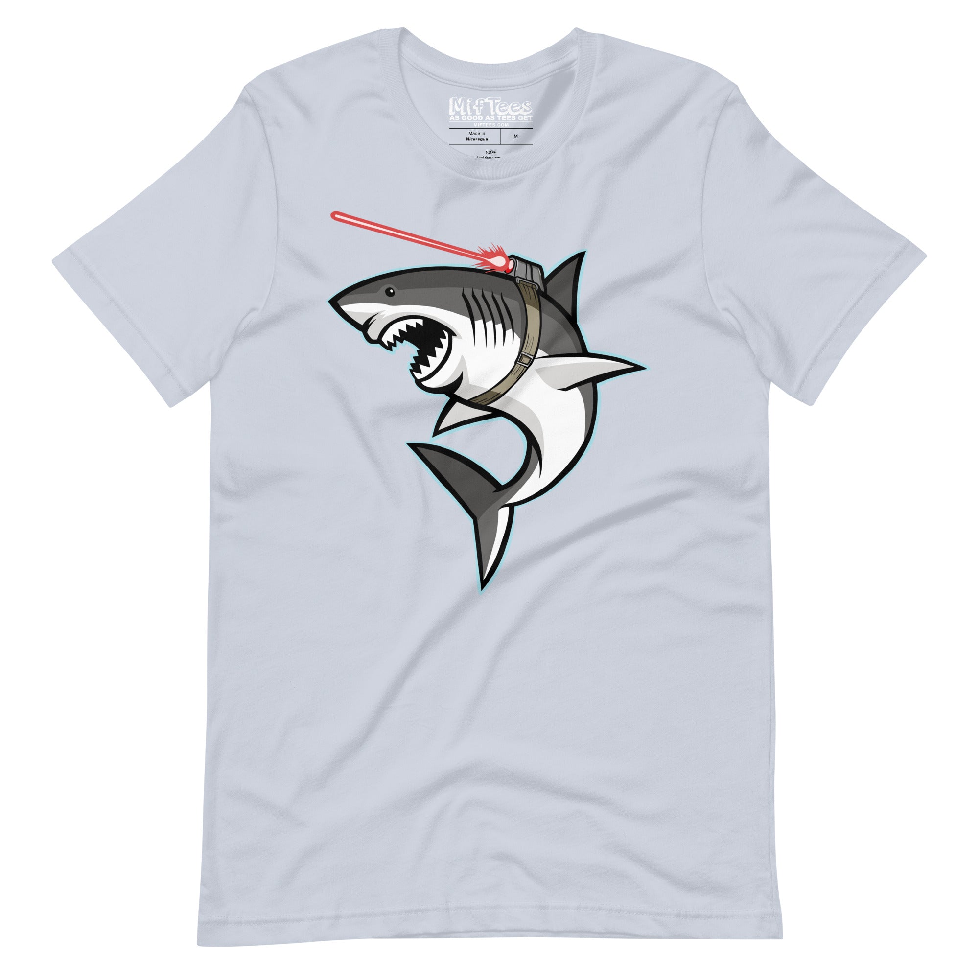 Shark with Laser Beam Short-Sleeve Unisex T-Shirt