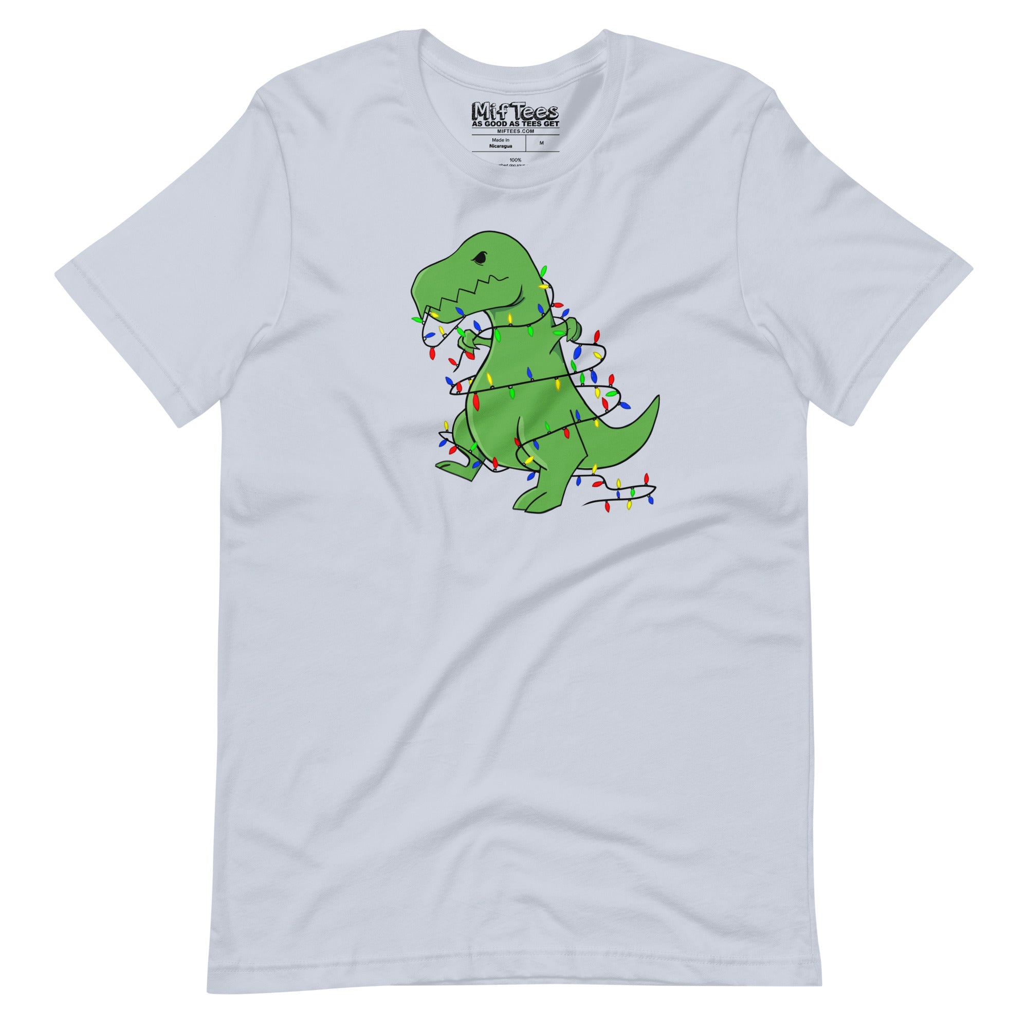 T-Rex hates Christmas Lights t-shirt