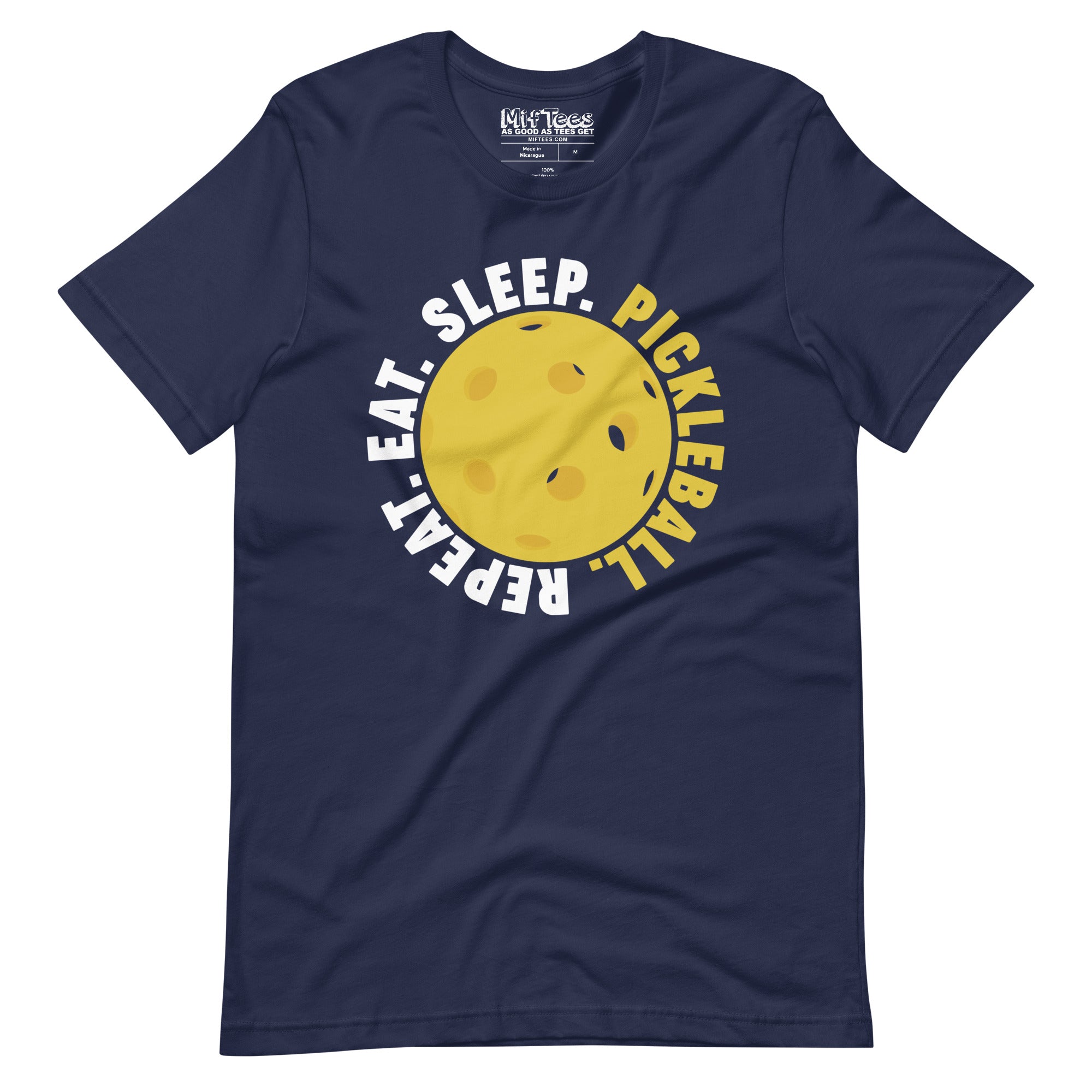 Eat Sleep Pickleball Repeat t-shirt