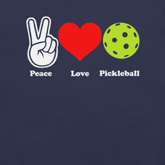 Peace Love Pickleball t-shirt