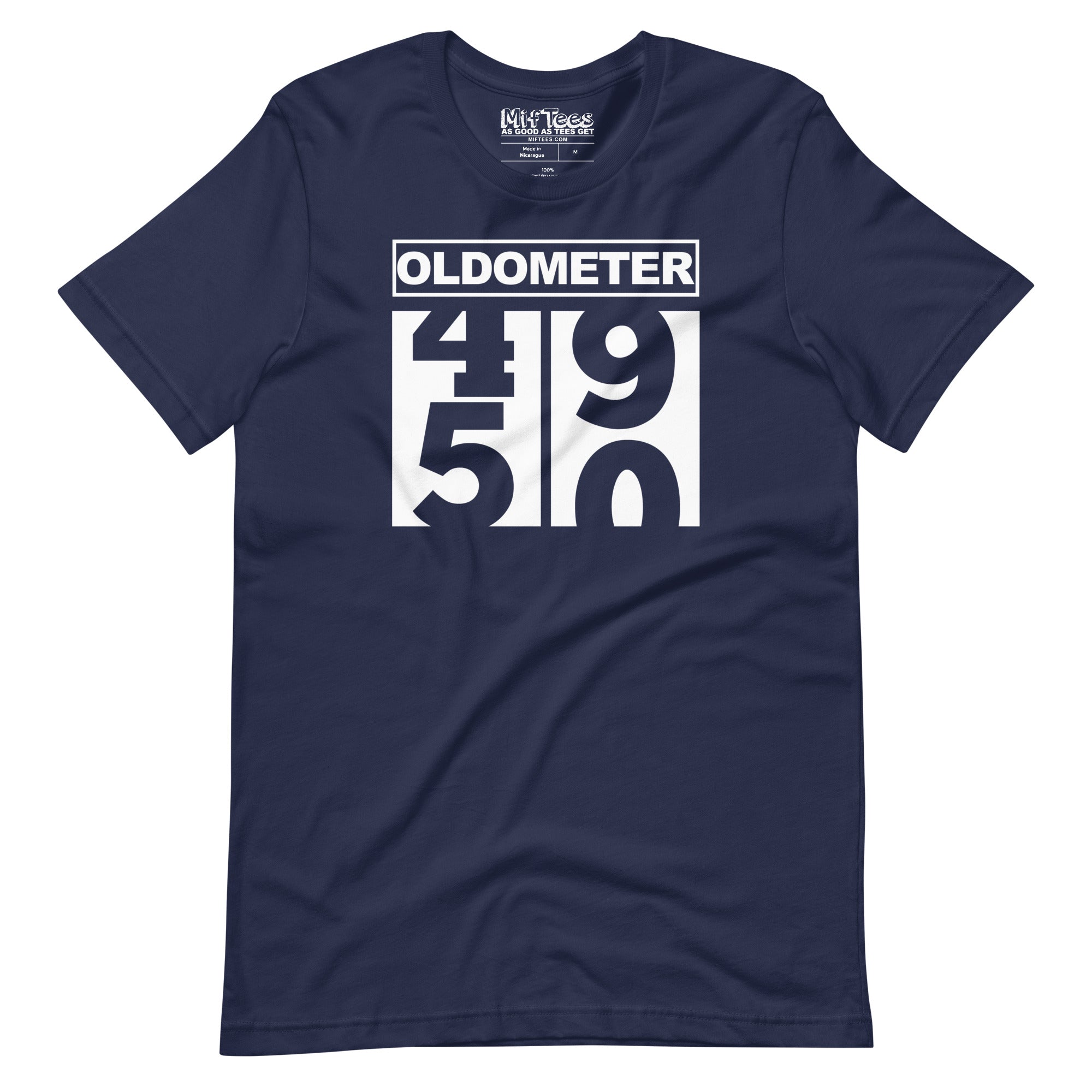 50th Birthday Oldometer t-shirt