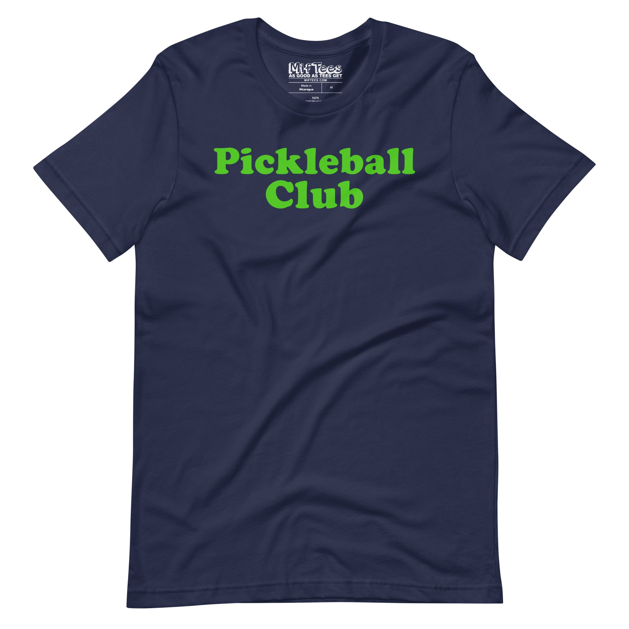 Green Pickleball Club t-shirt