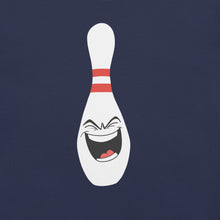 Load image into Gallery viewer, Laughing Bowling Pin t-shirt
