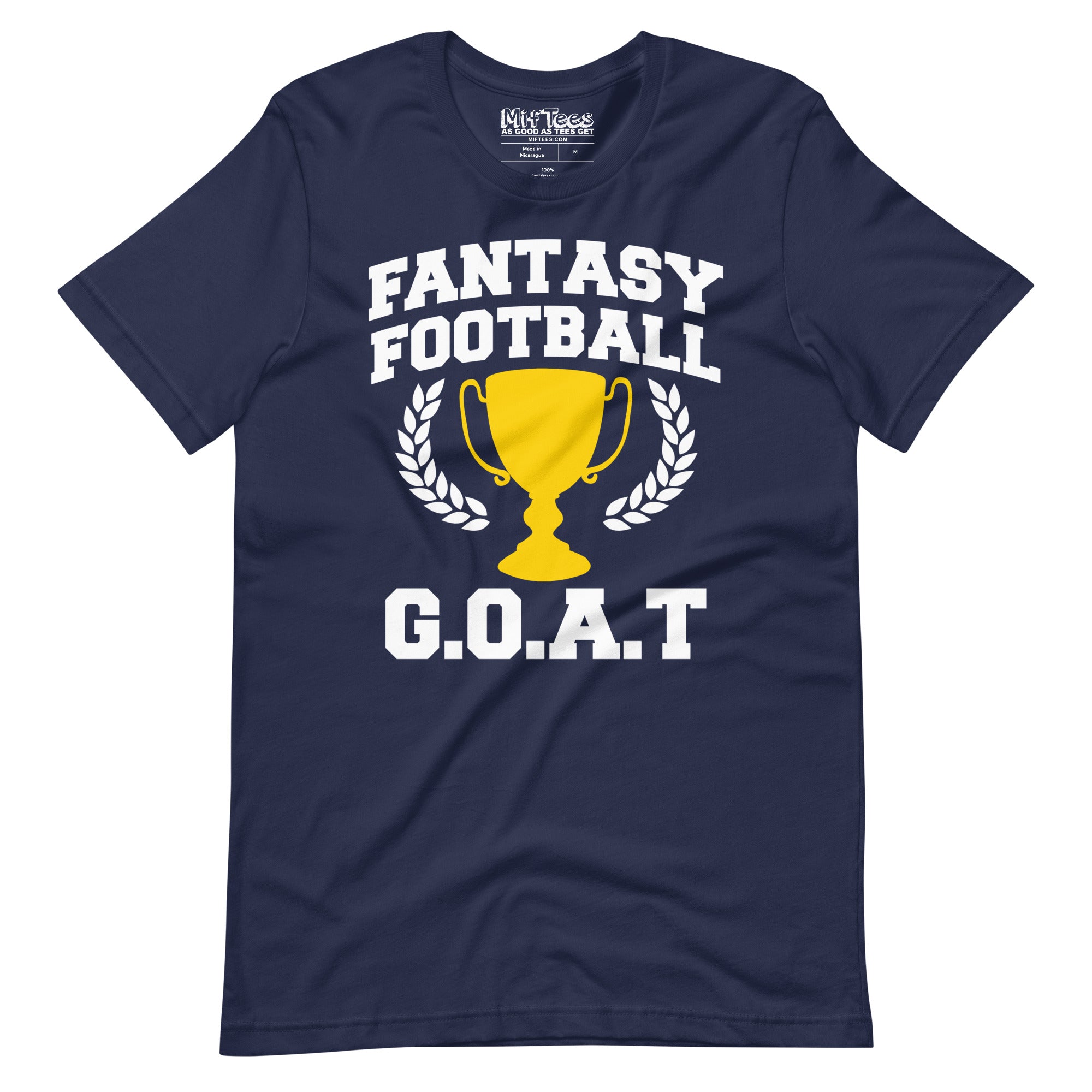 Fantasy Football Goat Trophy t-shirt