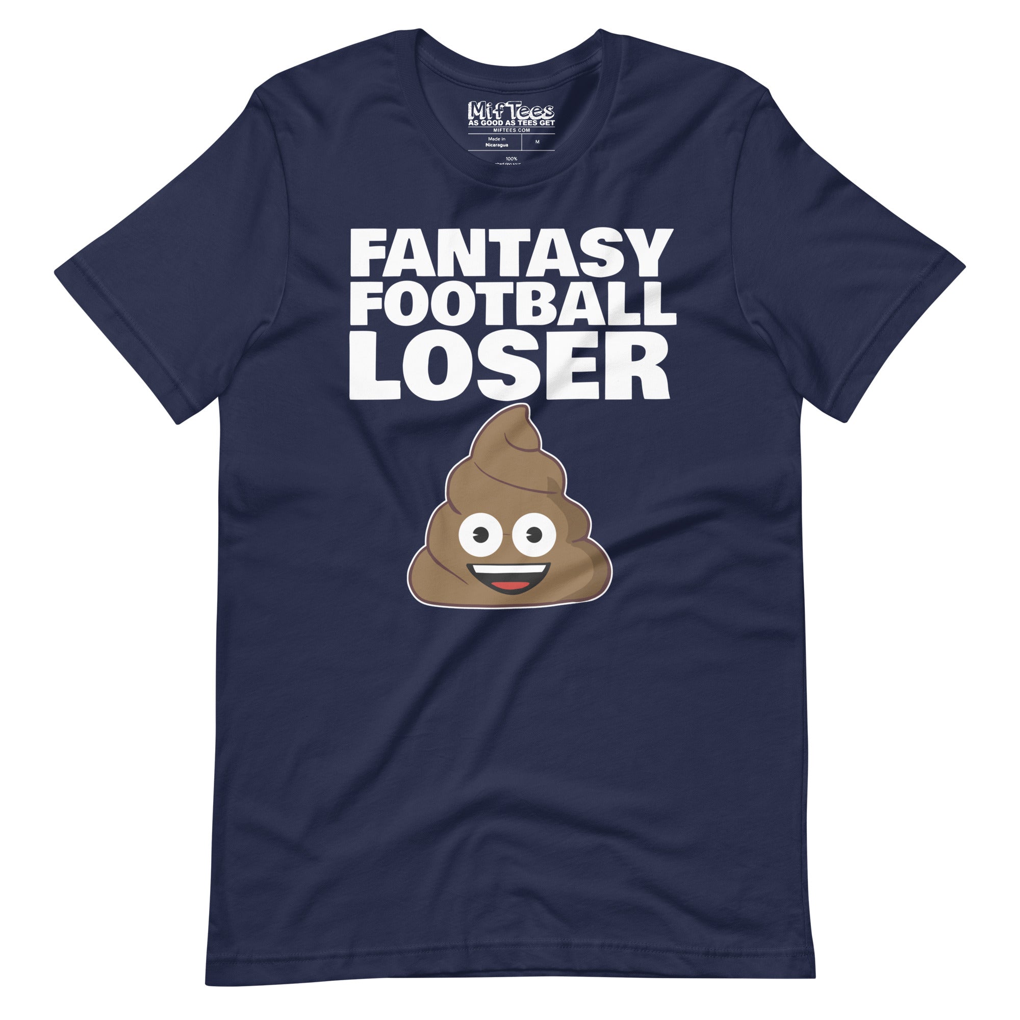 Fantasy Football Loser Poop t-shirt