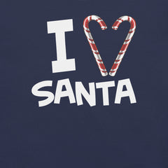 I Heart Santa Candy Cane t-shirt