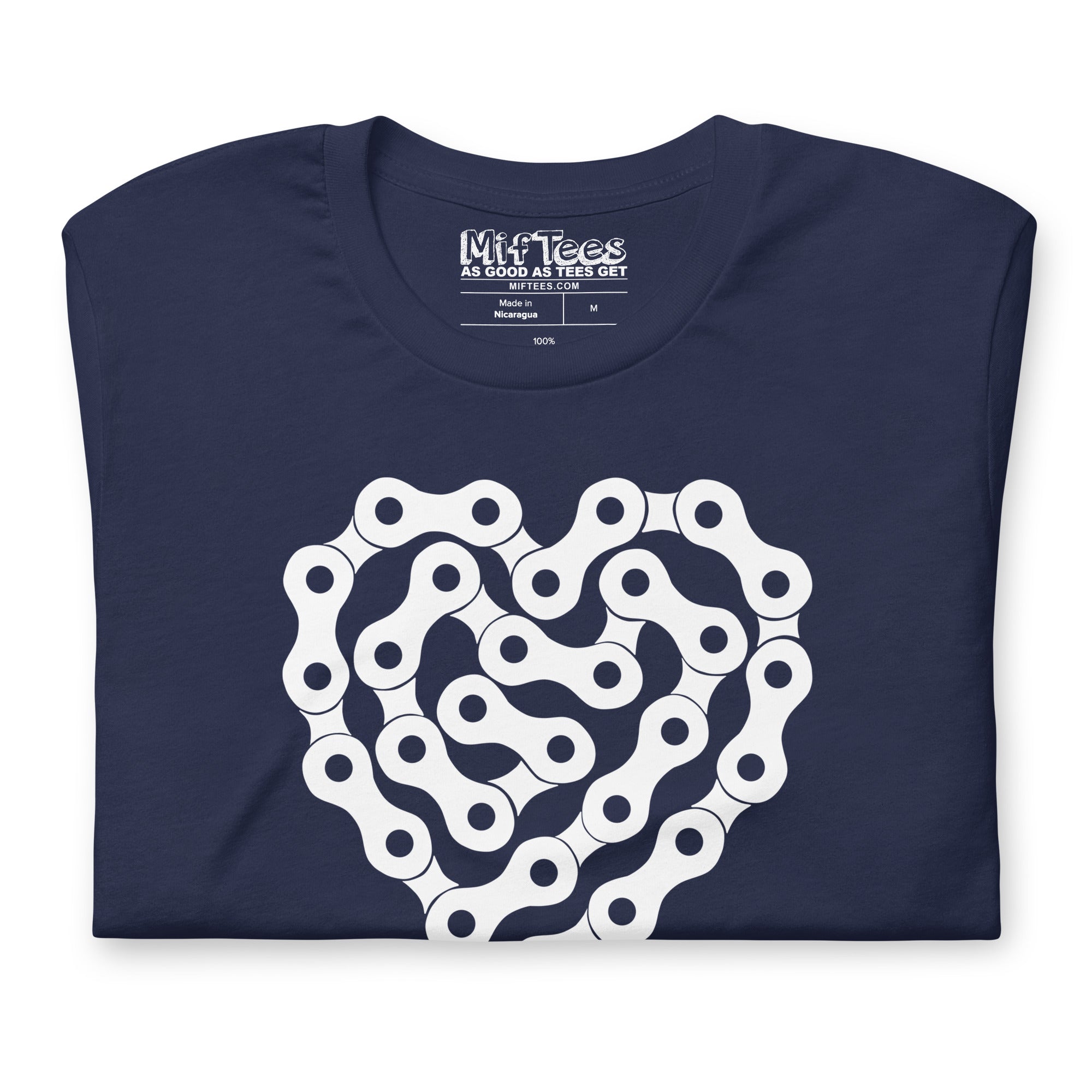 Bicycle Heart Chain t-shirt