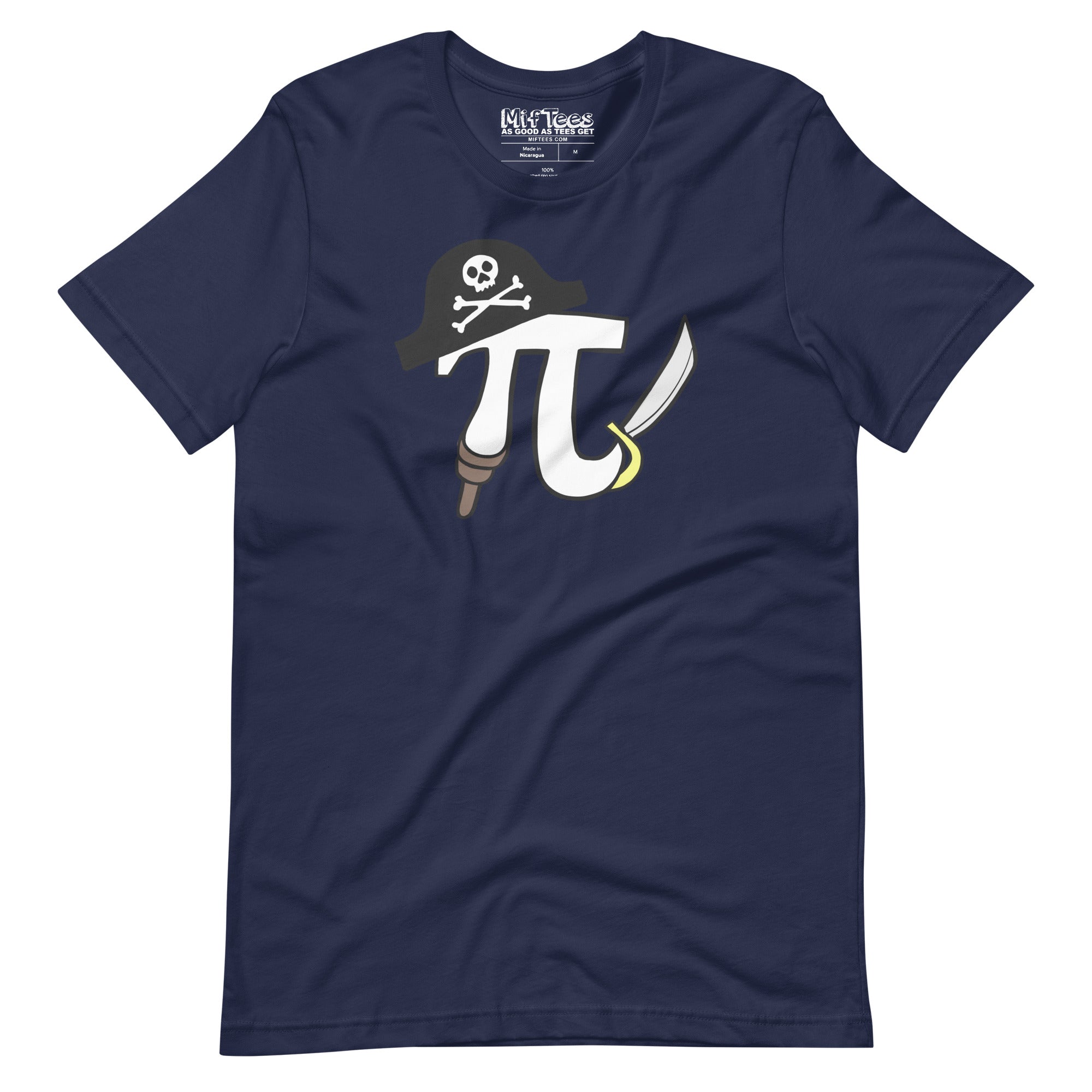 PIrate Pi funny Pirate Pi Math Pi Pun T-Shirt