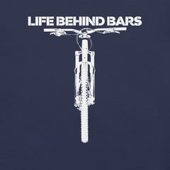 Life Behind Bars Funny MTB Mountain Bike Pun T-Shirt