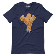 Load image into Gallery viewer, Swole Gingerbread Man t-shirt
