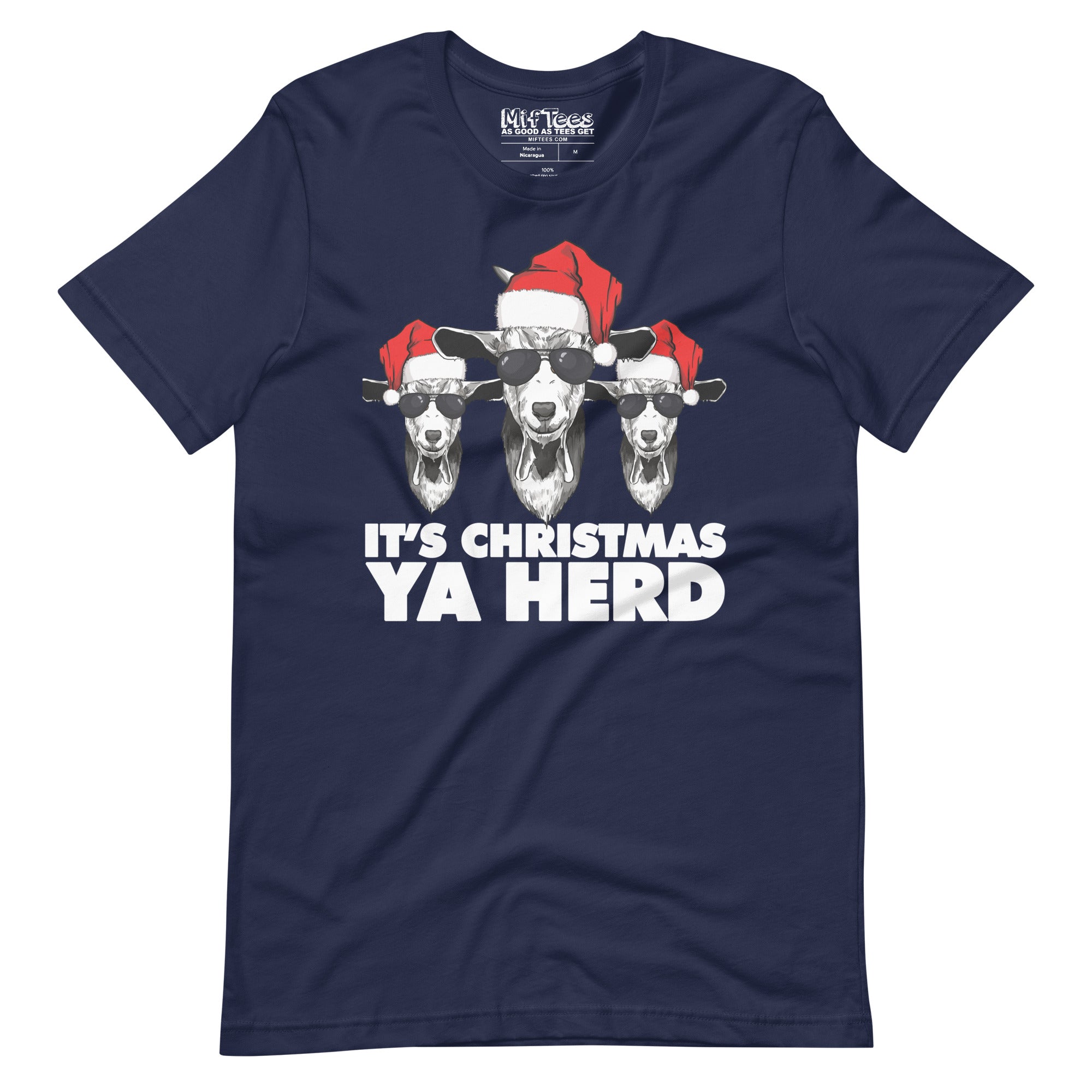 It's Christmas Ya Herd t-shirt