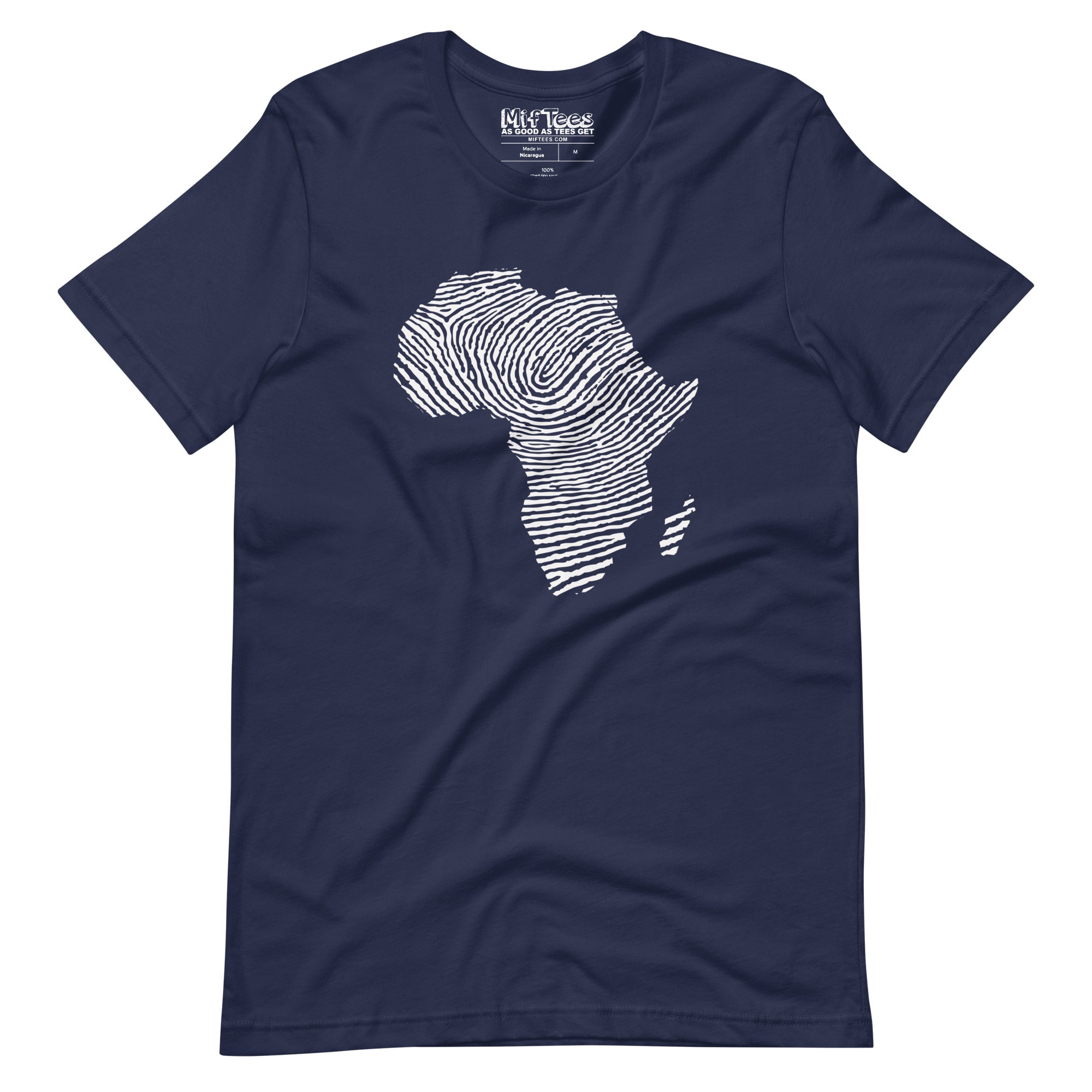 Africa DNA Fingerprint t-shirt