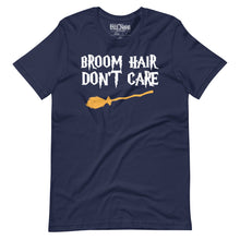 Load image into Gallery viewer, Broom Hair, Don’t Care Funny Witch T-Shirt
