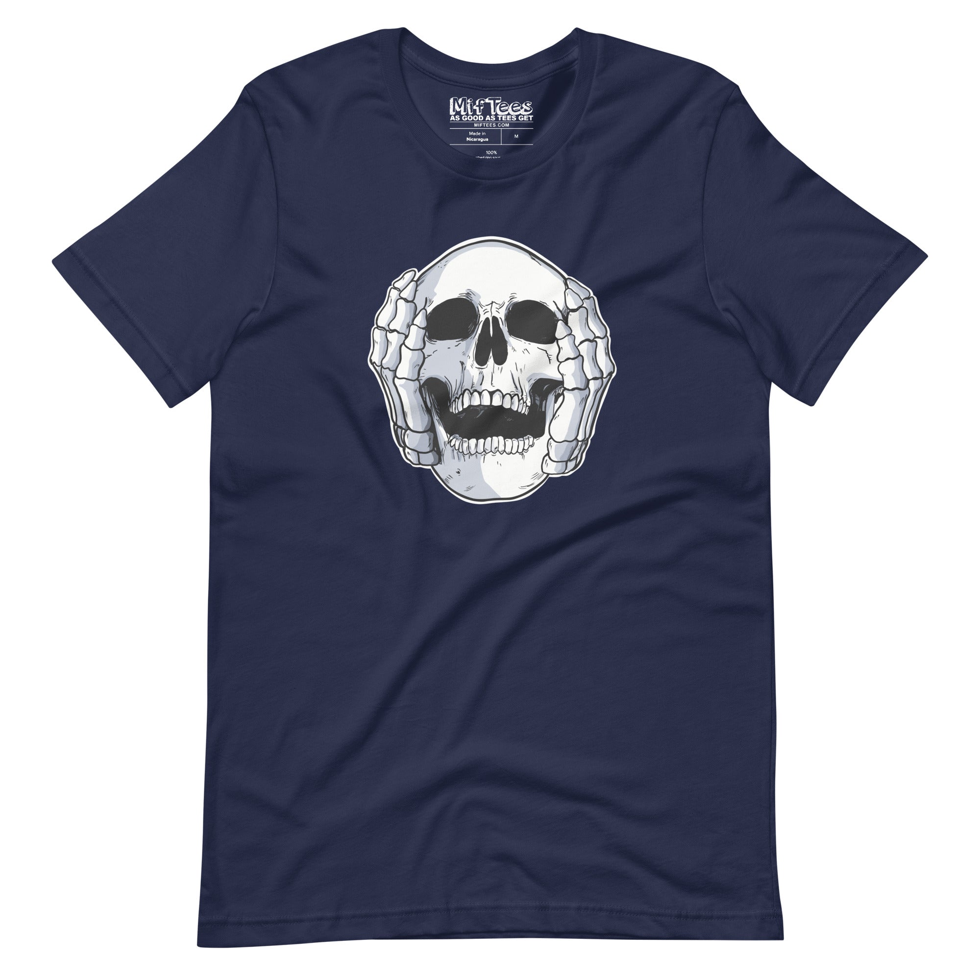 Hear No Evil Skull T-Shirt