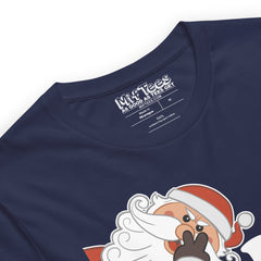 Angry Santa "I Saw That" t-shirt