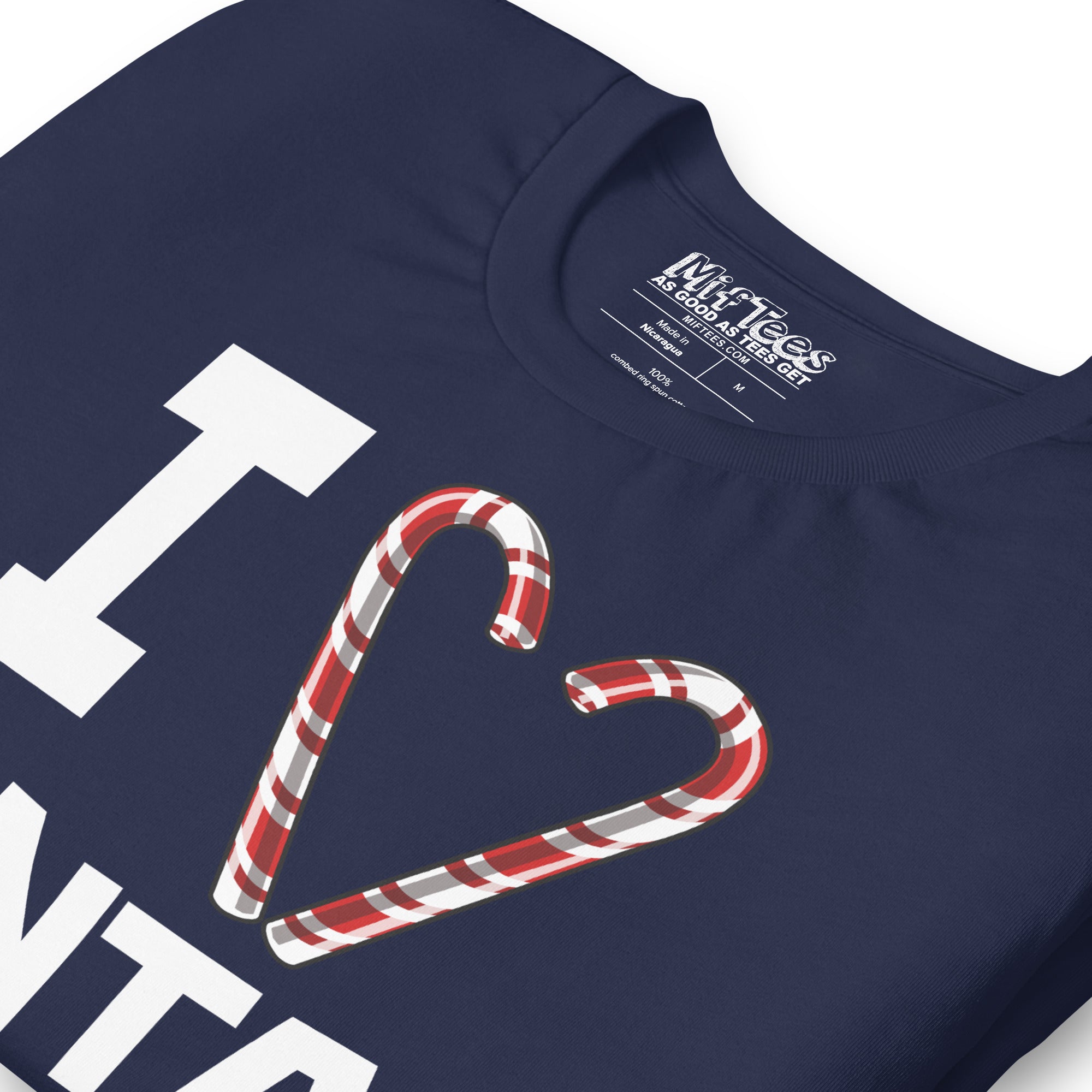 I Heart Santa Candy Cane t-shirt