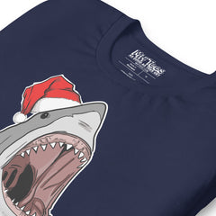 Shark with Santa  Hat t-shirt