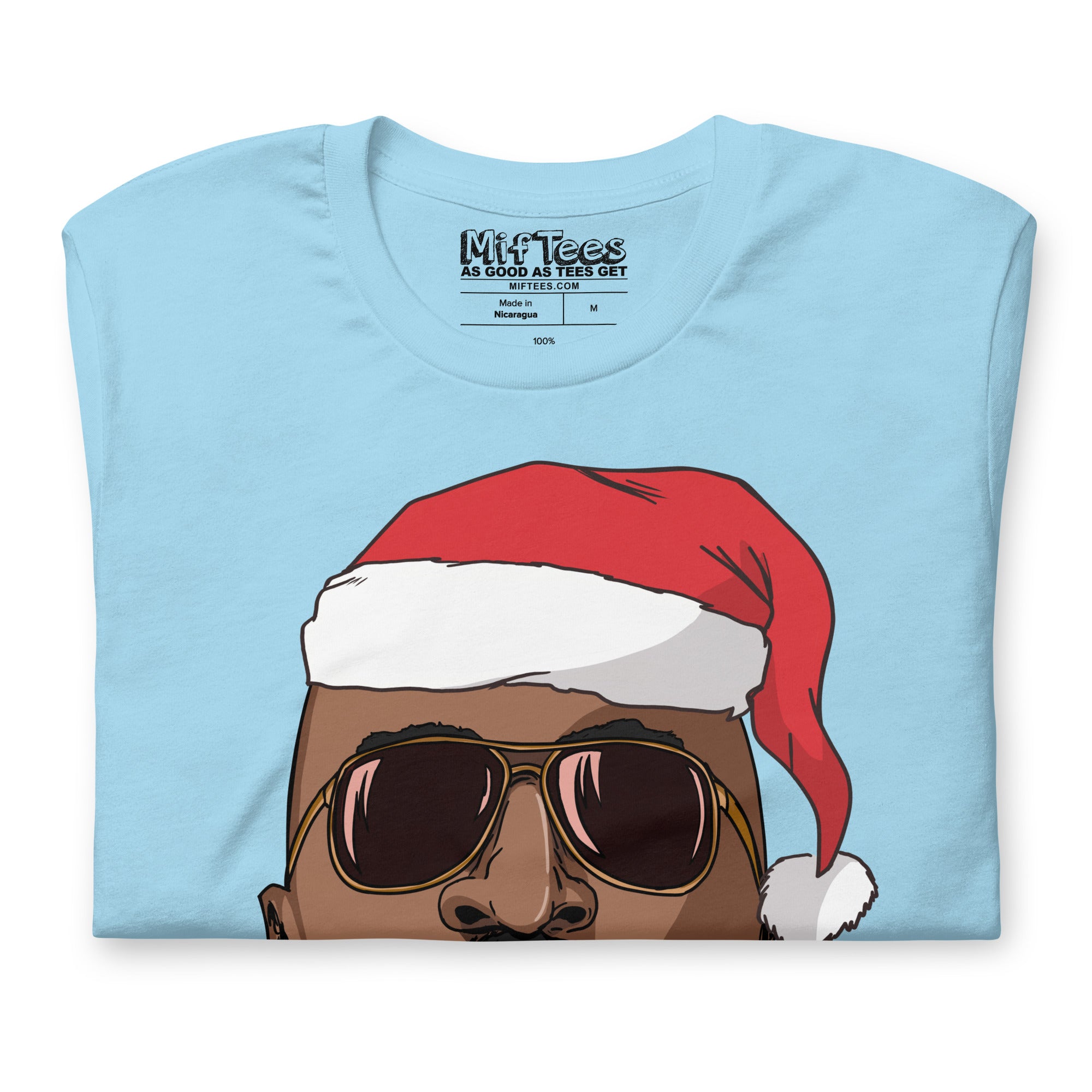 Black Santa Claus t-shirt