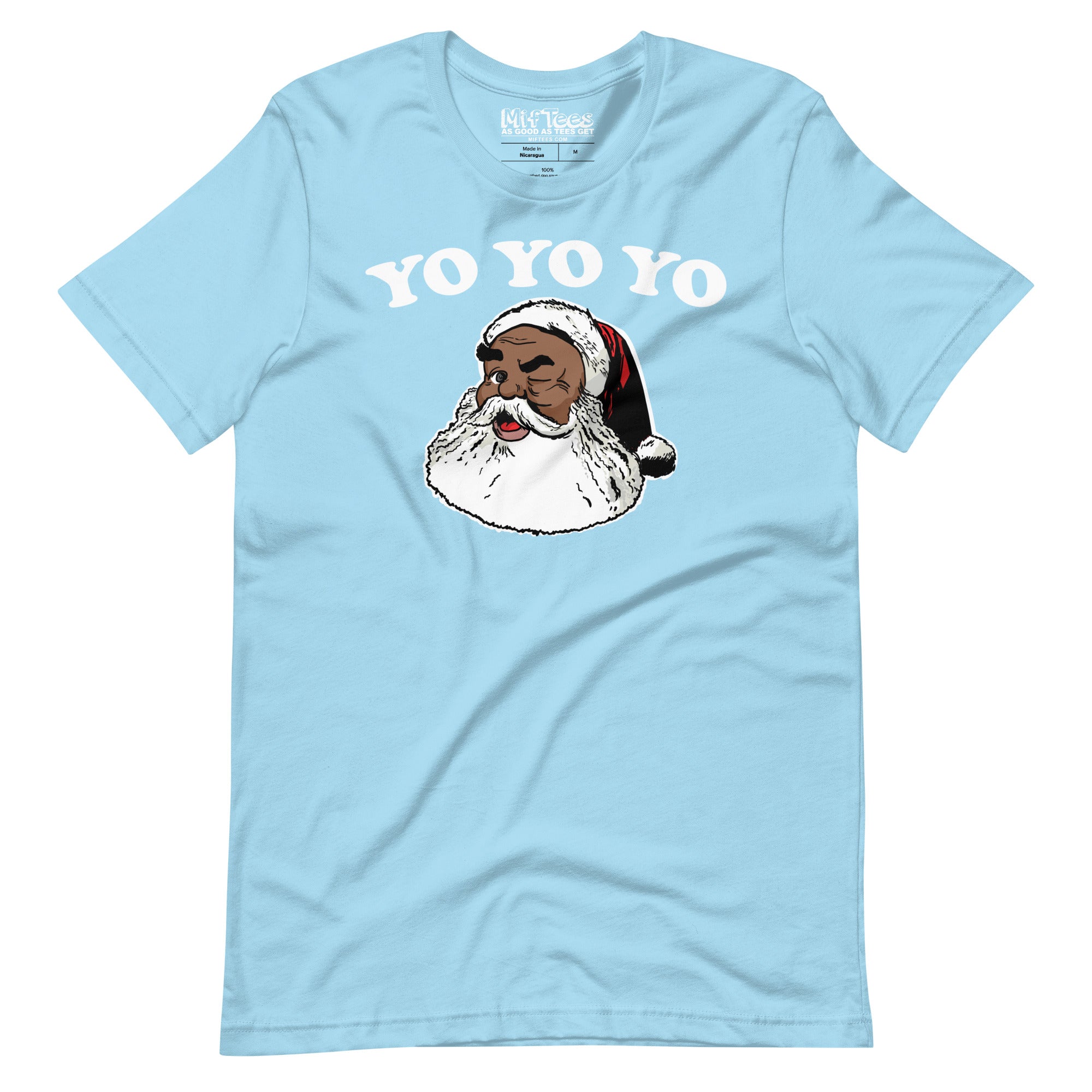 Yo Yo Yo Black Santa Claus t-shirt