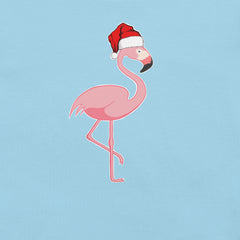 Pink Flamingo with Santa Hat t-shirt