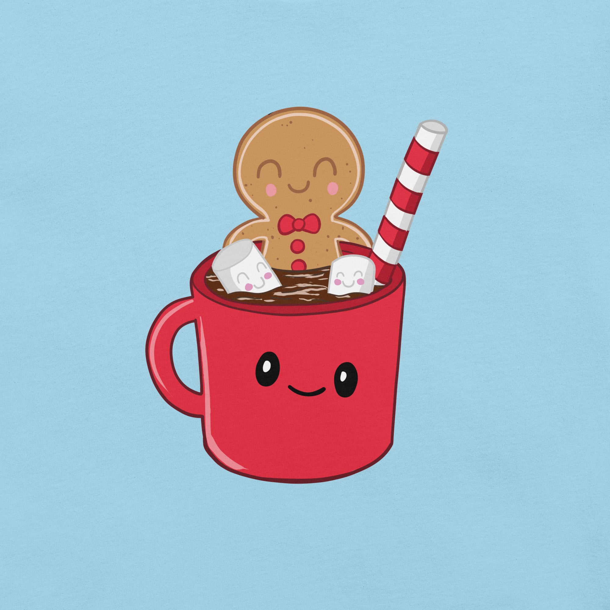 Gingerbread Man Hot Cocoa Spa t-shirt