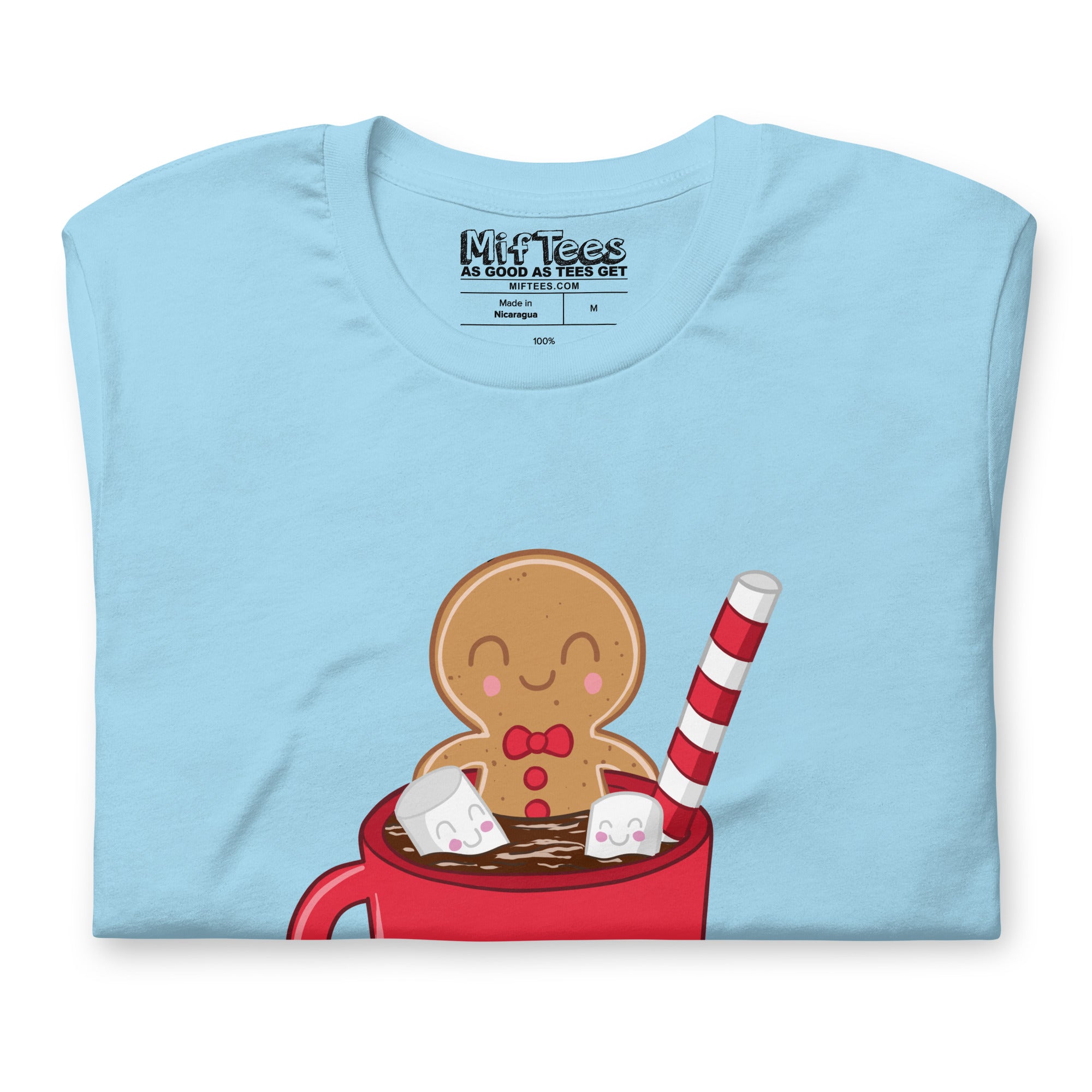 Gingerbread Man Hot Cocoa Spa t-shirt