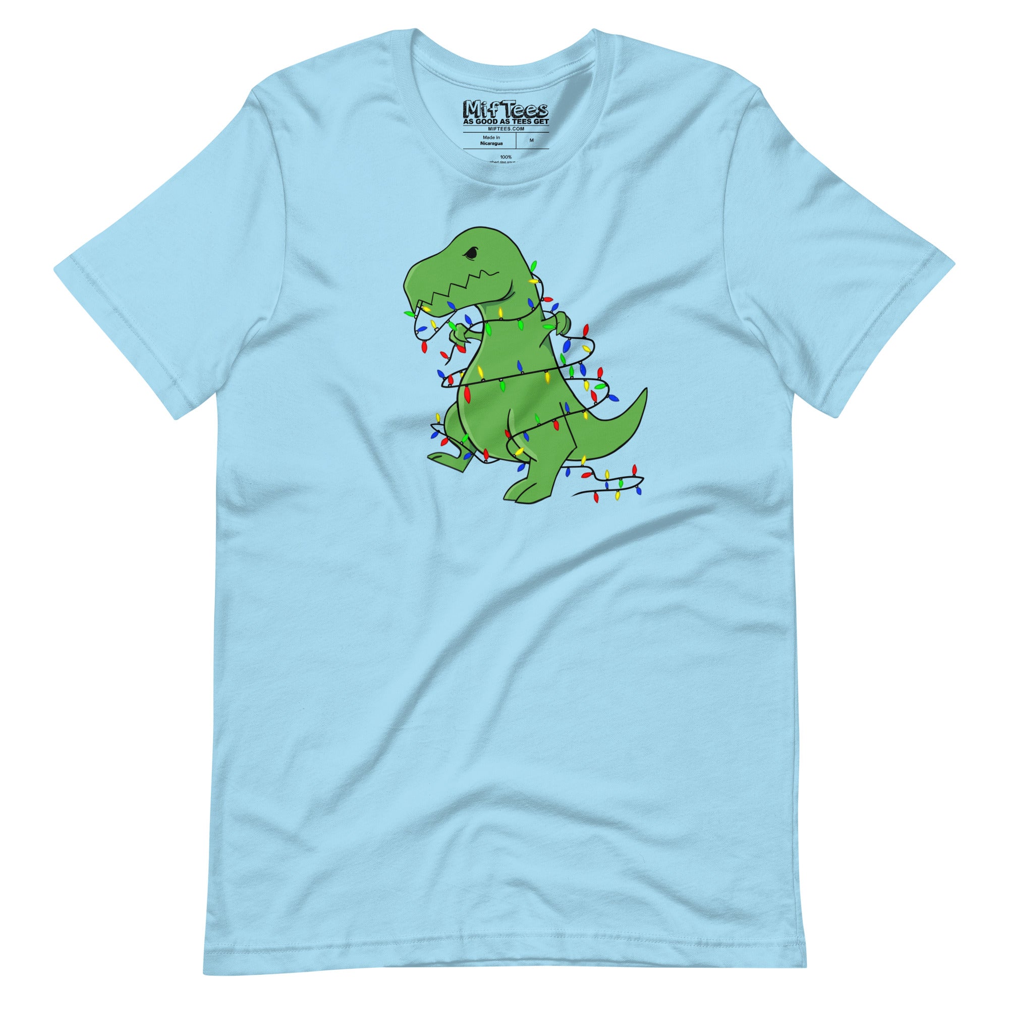 T-Rex hates Christmas Lights t-shirt