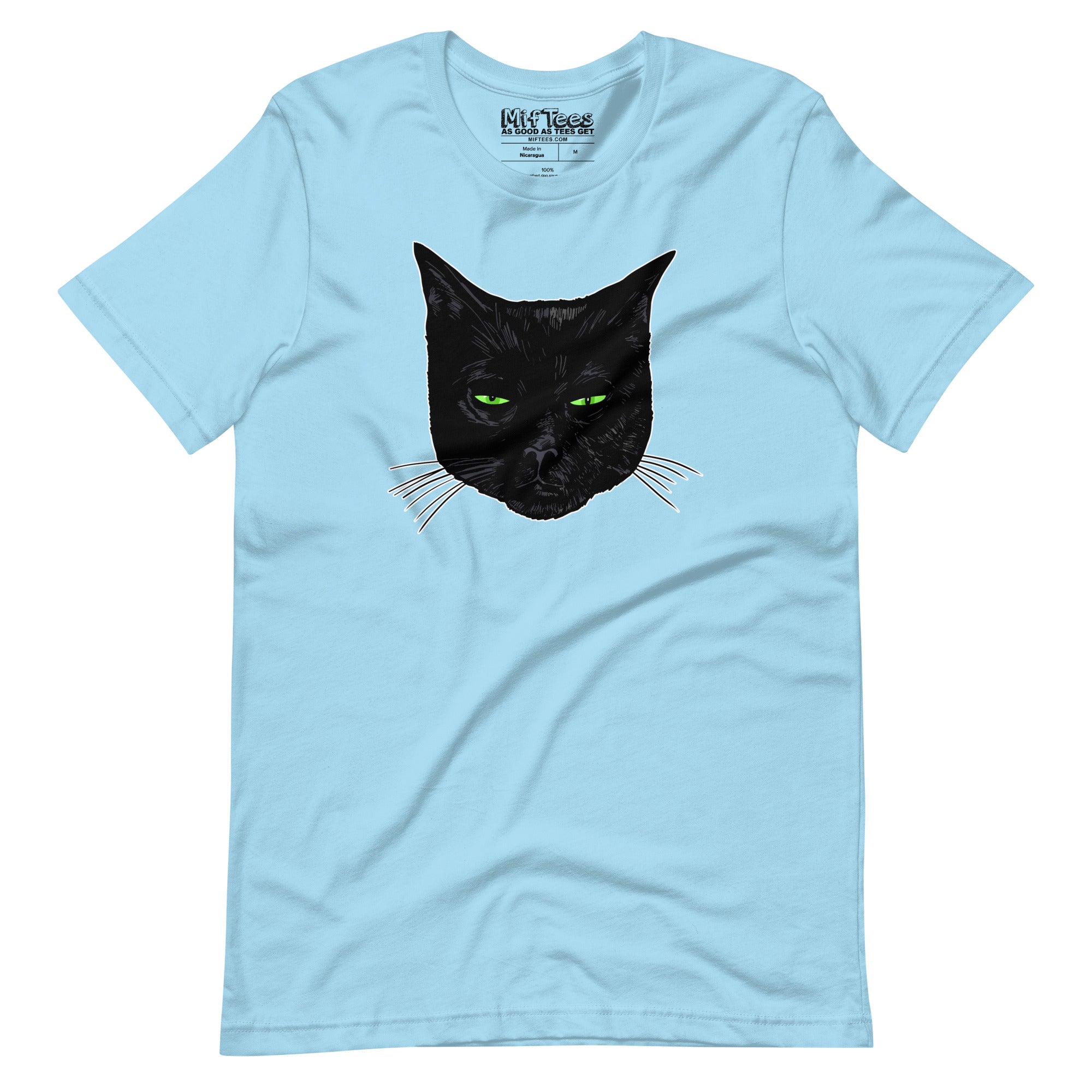 Suspicious Black Cat t-shirt