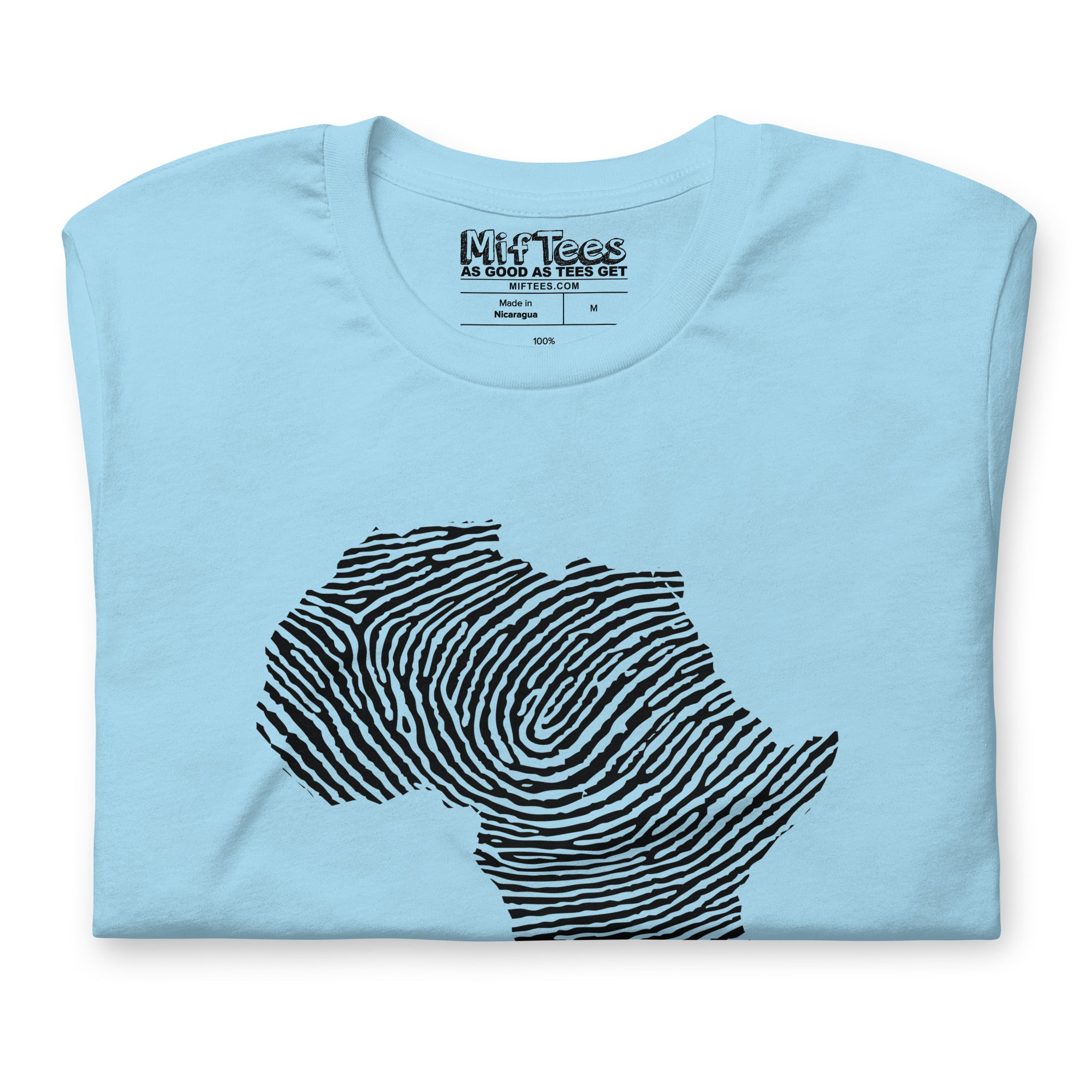 Africa DNA Fingerprint t-shirt