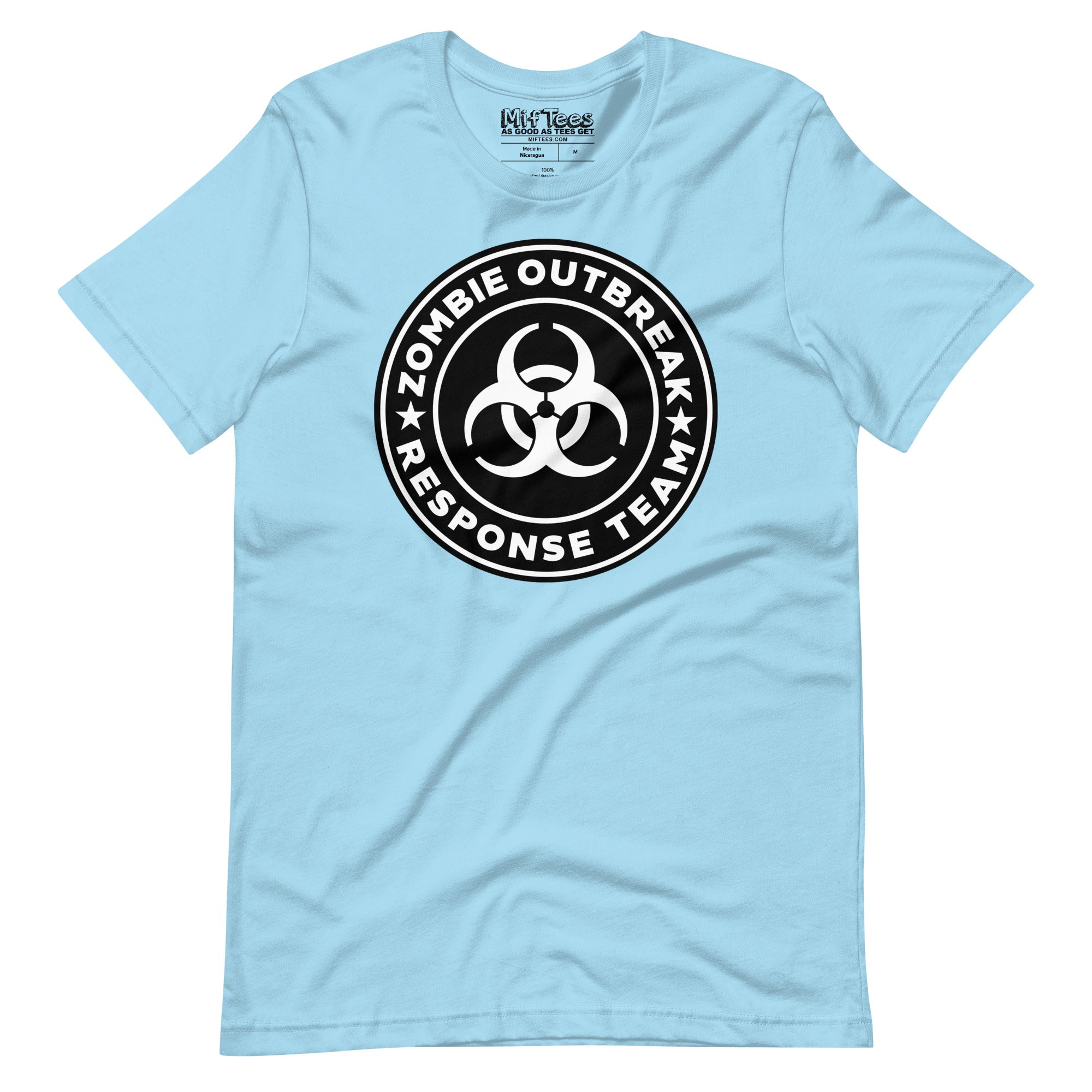 Black Zombie Outbreak Response Team T-Shirt