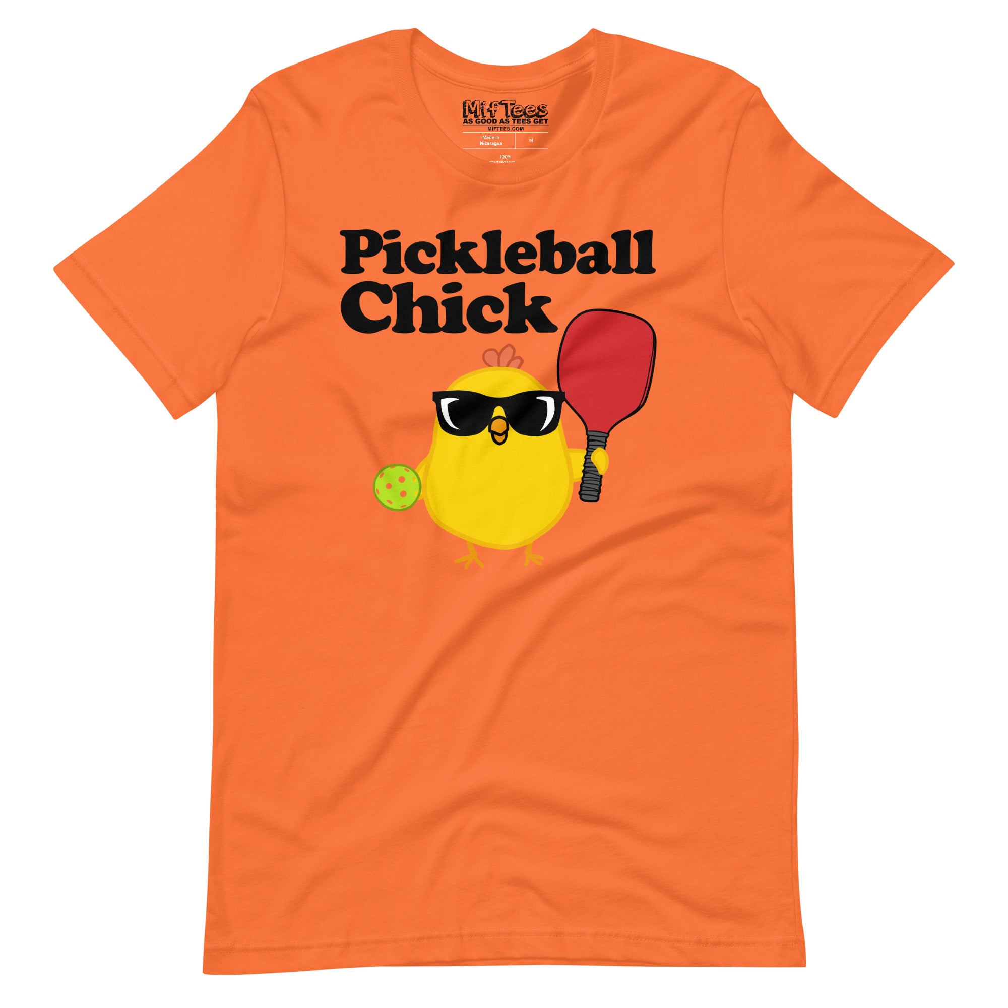 Pickleball Chick with Sunglasses t-shirt