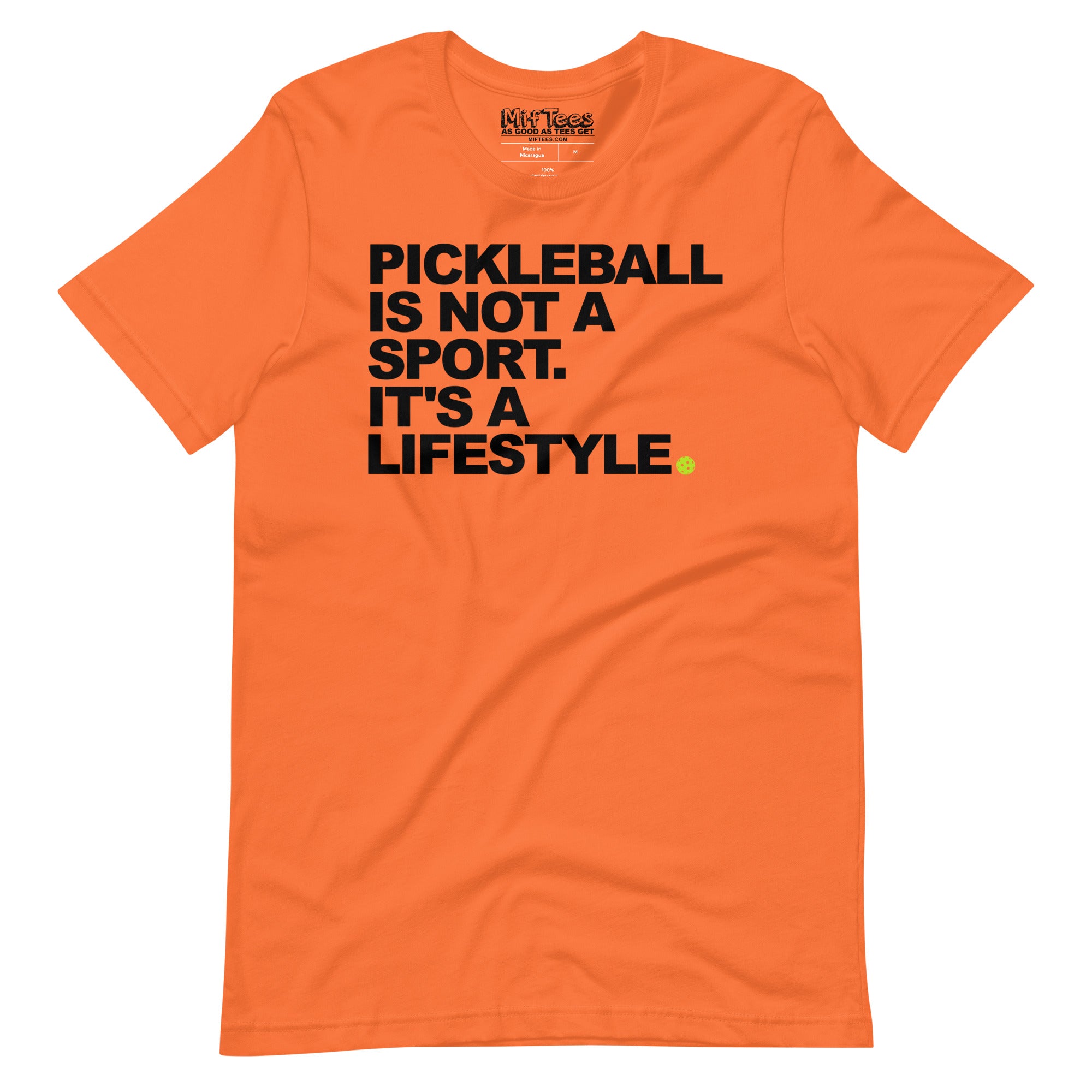 Pickleball is Not A Sport t-shirt