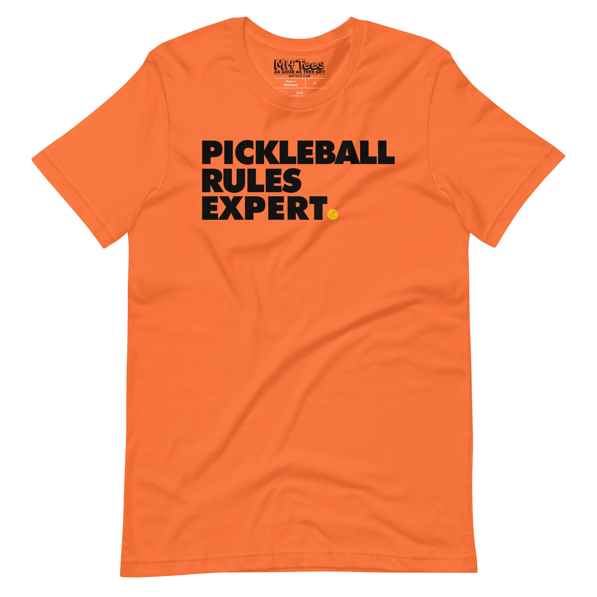 Pickleball Rules Expert t-shirt