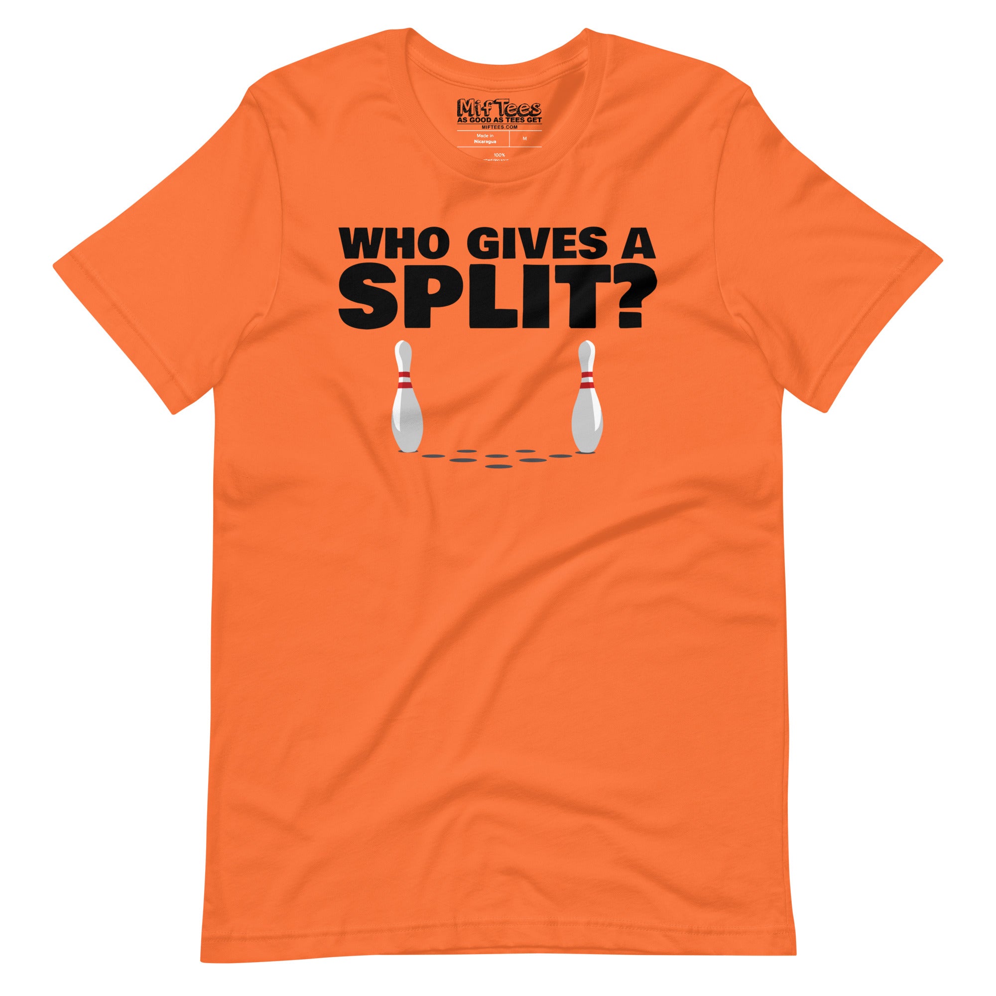 Bowling Who gives a Split t-shirt