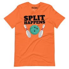 Load image into Gallery viewer, Bowling Split Happens t-shirt
