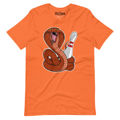 Snake with Bowling Pin t-shirt