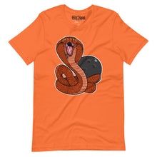 Load image into Gallery viewer, Snake with Bowling Ball t-shirt
