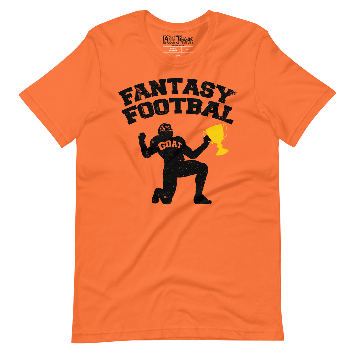 Fantasy Football GOAT Trophy t-shirt