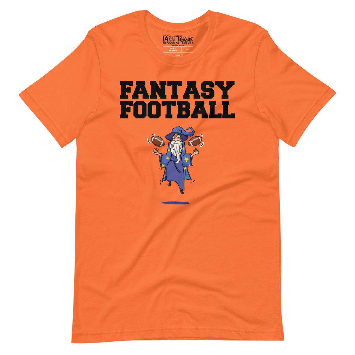 floating Wizard Fantasy Football t-shirt