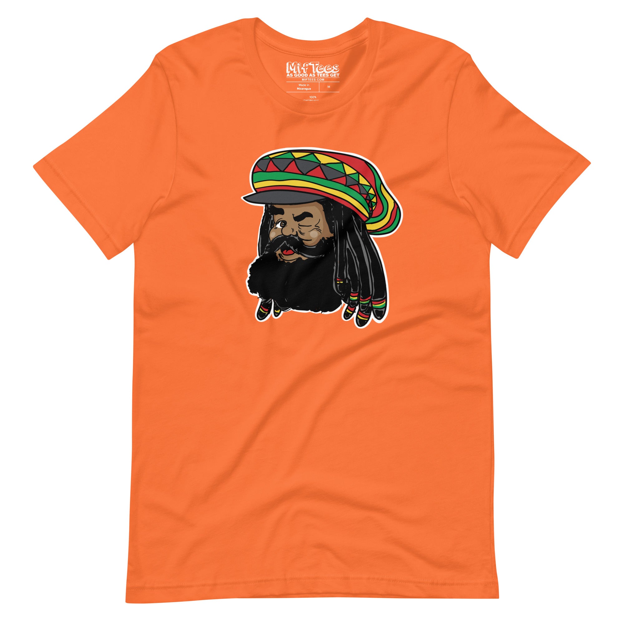 Black Rasta Santa t-shirt