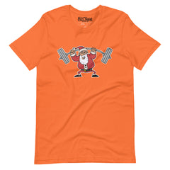 Santa Lifting Weights t-shirt