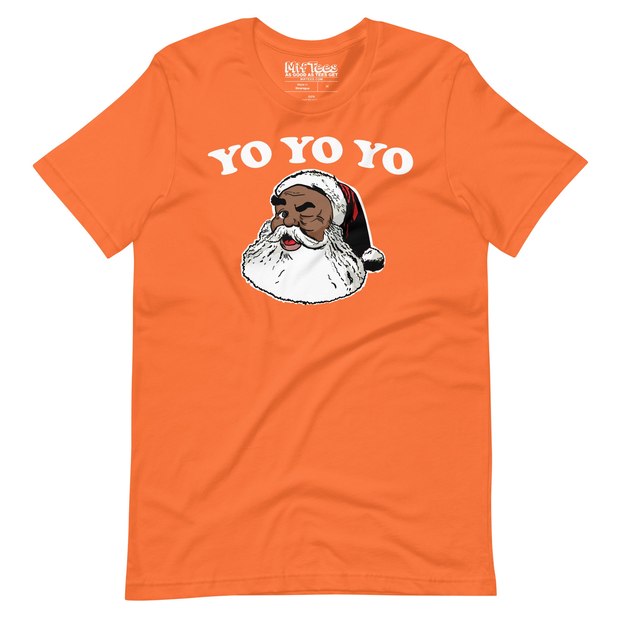 Yo Yo Yo Black Santa Claus t-shirt