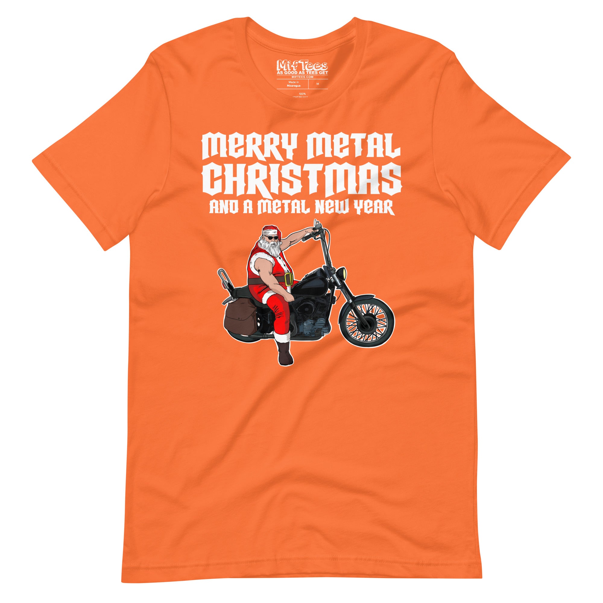 Merry Metal Christmas and Metal New Year t-shirt