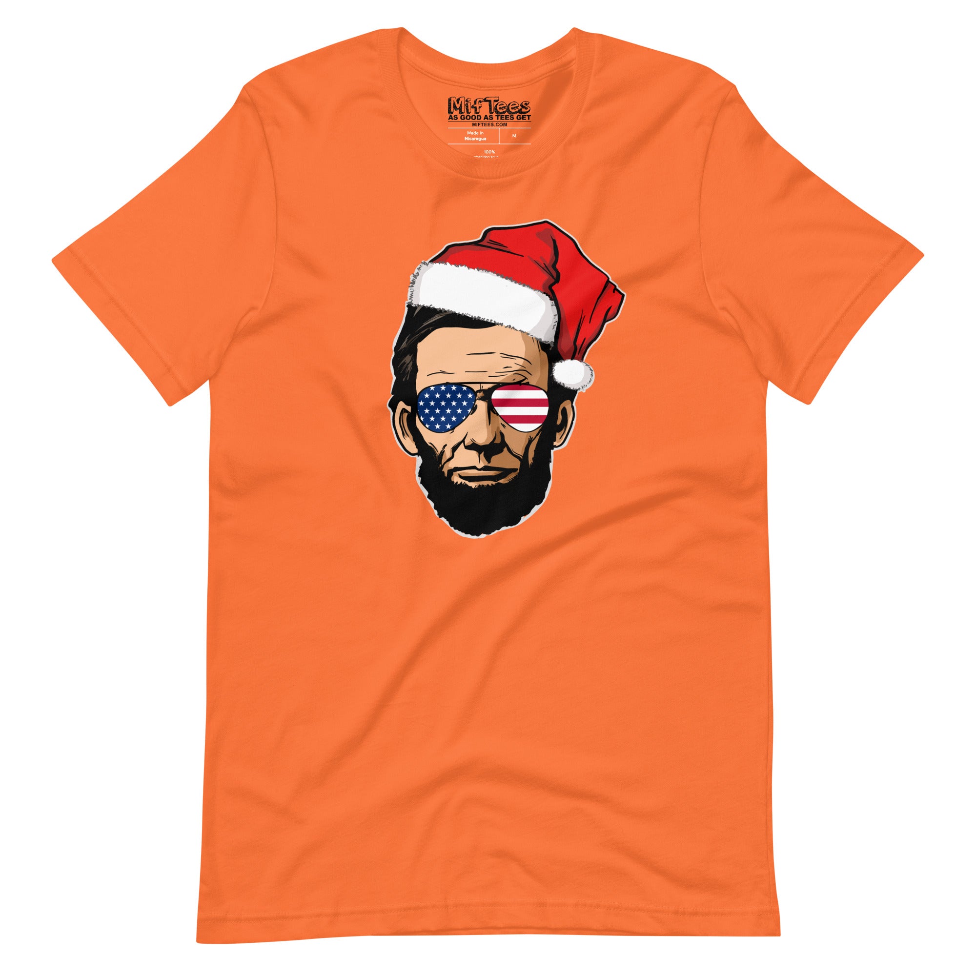 Abraham Lincoln Christmas t-shirt