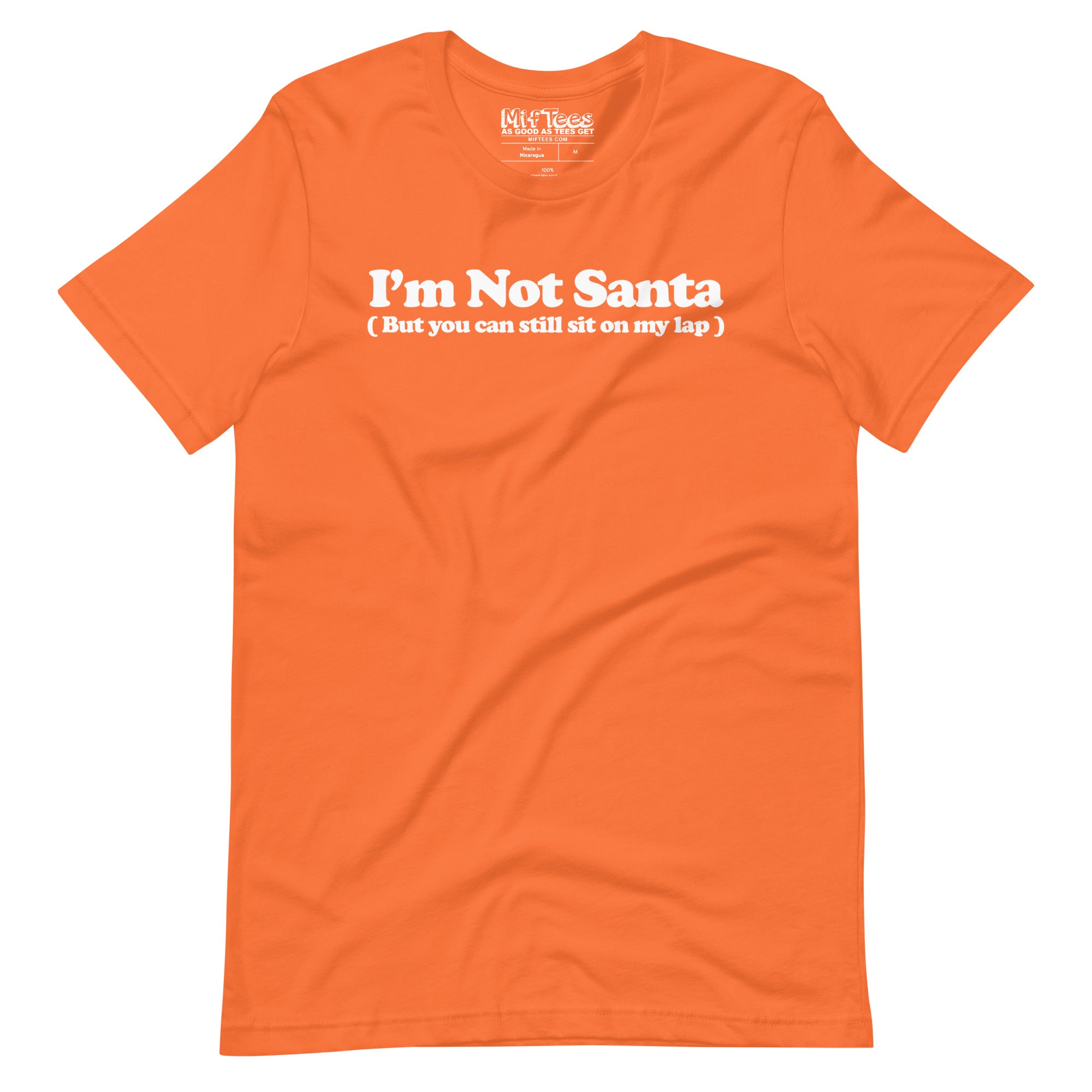 I'm not Santa but you can still sit on my lap t-shirt